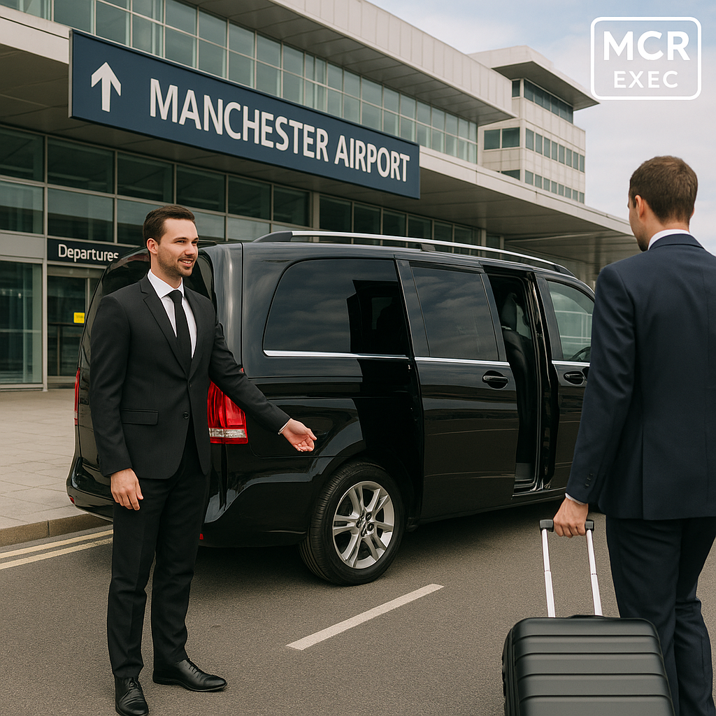 Professional Chauffeur at Manchester Airport with Executive MPV - MCR EXEC