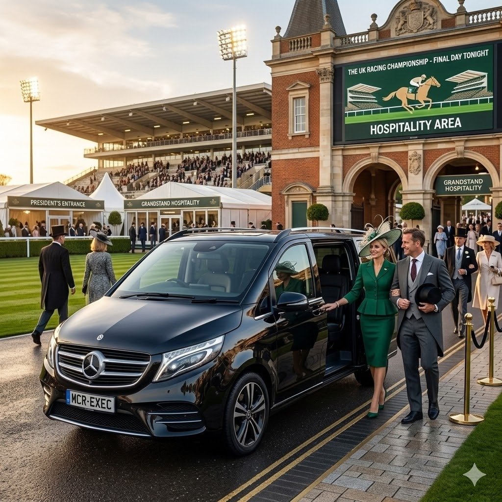 Aintree Grand National chauffeur travel from the Wirral