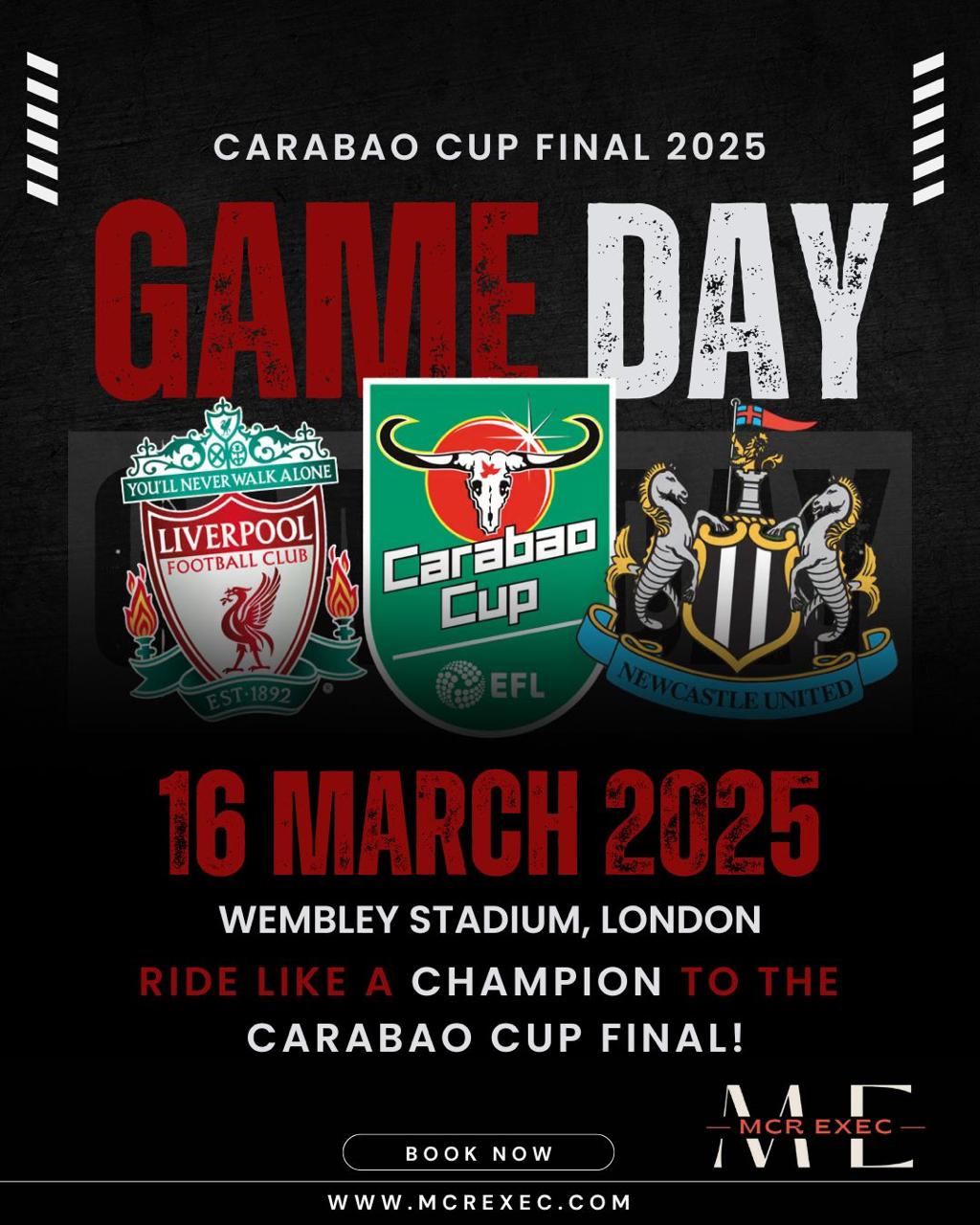 Wembley Carabao Cup travel