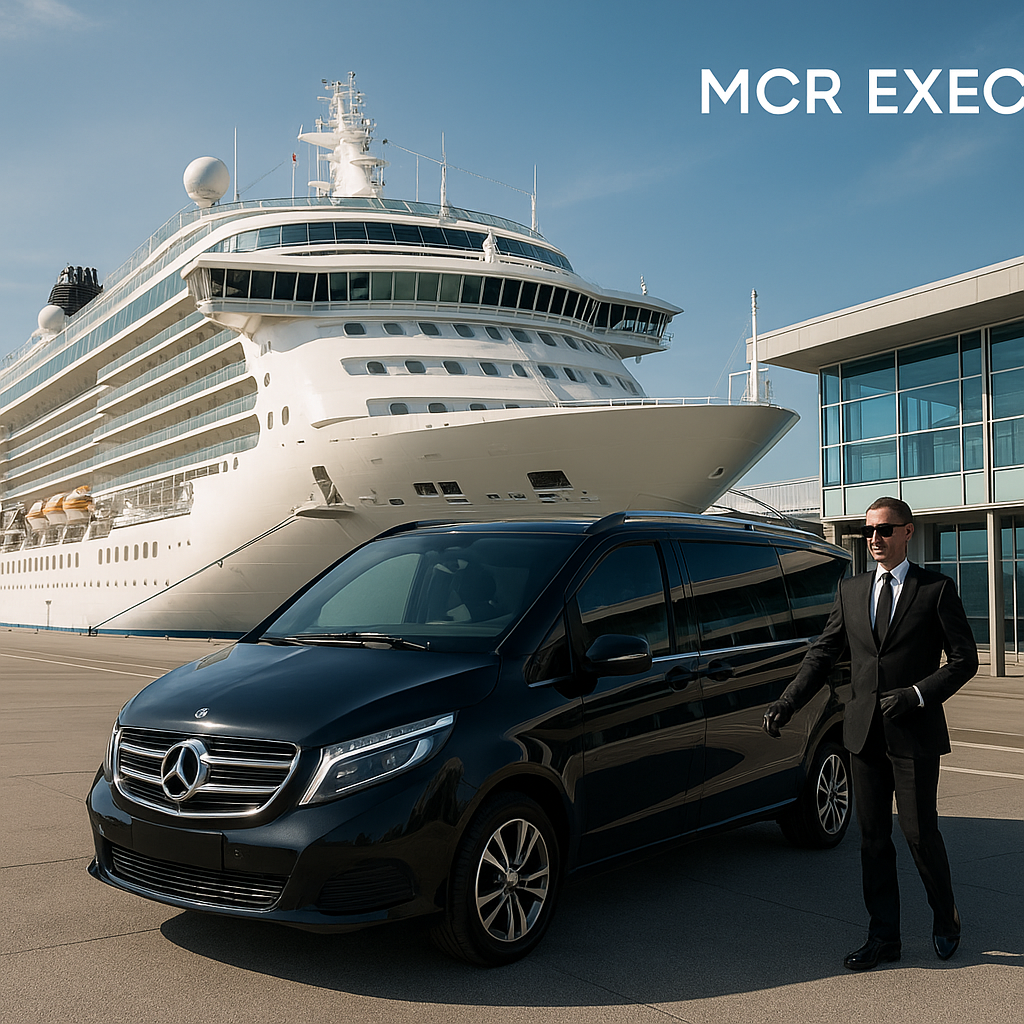 MCR EXEC Cruise Port Chauffeur V-Class at UK Terminal