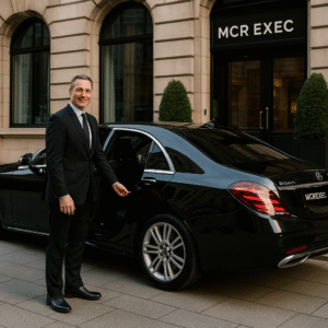 Mercedes S-Class ready for VIP chauffeur service - MCR EXEC