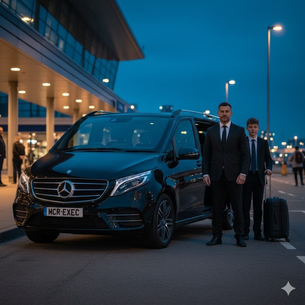 Mercedes V-Class for boarding school and family travel from Macclesfield