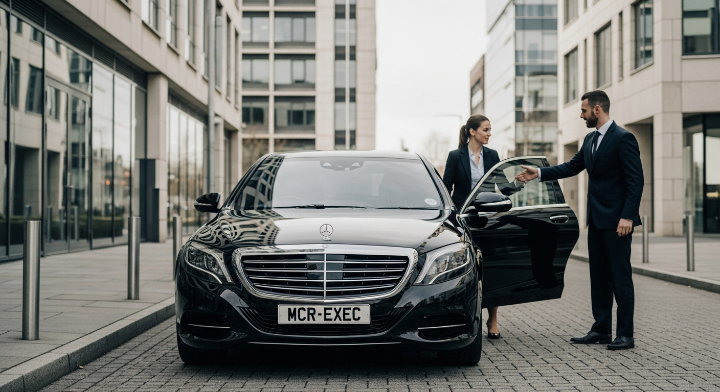 Corporate chauffeur Manchester duty of care travel by MCR EXEC