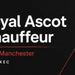 Royal Ascot chauffeur service from Manchester thumbnail graphic for MCR EXEC luxury race day transport to Ascot Racecourse.