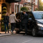 Wythenshawe Park concert chauffeur hire in a Mercedes V-Class from MCR EXEC
