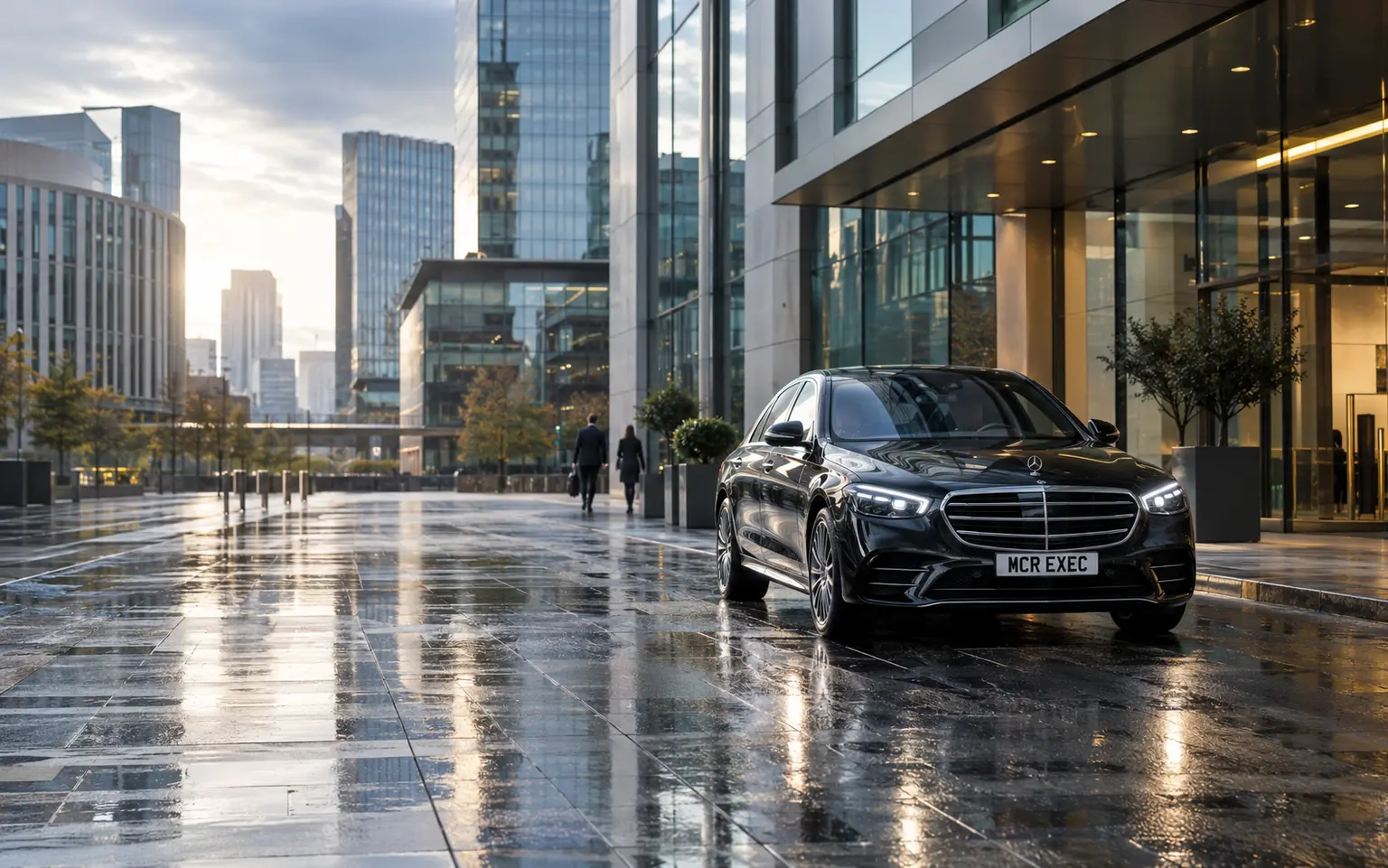 2026 Mercedes E-Class for a Formby to Manchester business journey